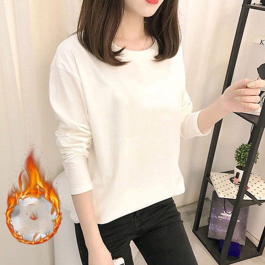 Blusa Térmica de Terciopelo Acolchado para Mujer - Image 9
