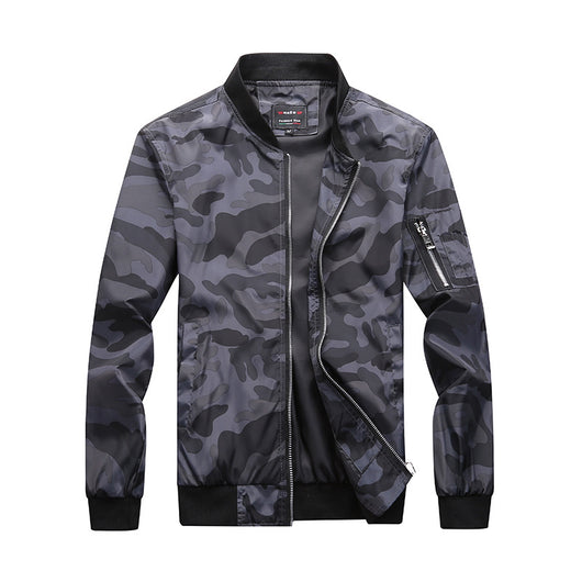 Chaqueta Bomber de Camuflaje para Hombre - Image 9