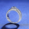 Blanco Dorado micro-Set square ring D 16