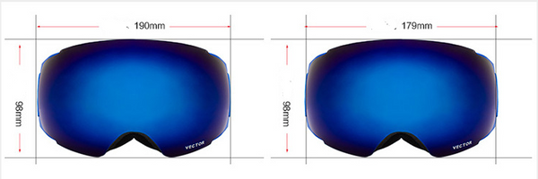 Gafas de Esquí Compass con Lentes Dobles Antivaho y Magnéticas Intercambiables