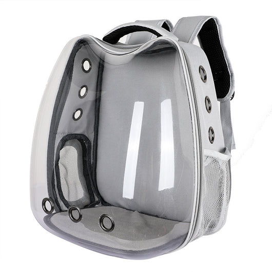 Mochila Transportadora Transparente para Gatos - Portátil y Segura - Image 8