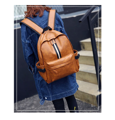 Mochila de Cuero PU Unisex - Diseño Moderno y Resistente - Image 10