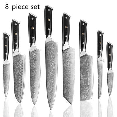 Cuchillo Chef Damasco Acero Inoxidable Estilo Occidental - Image 10