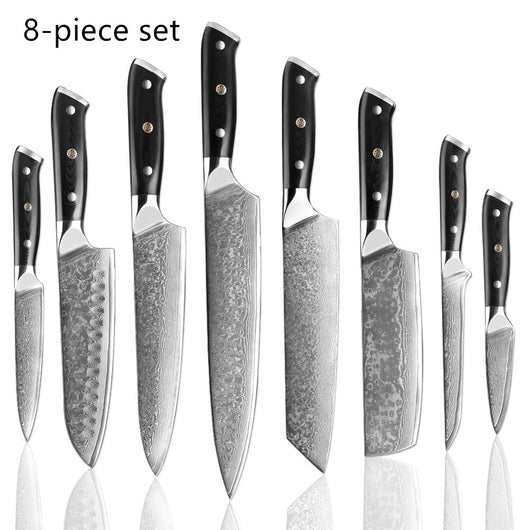 Cuchillo Chef Damasco Acero Inoxidable Estilo Occidental - Image 10