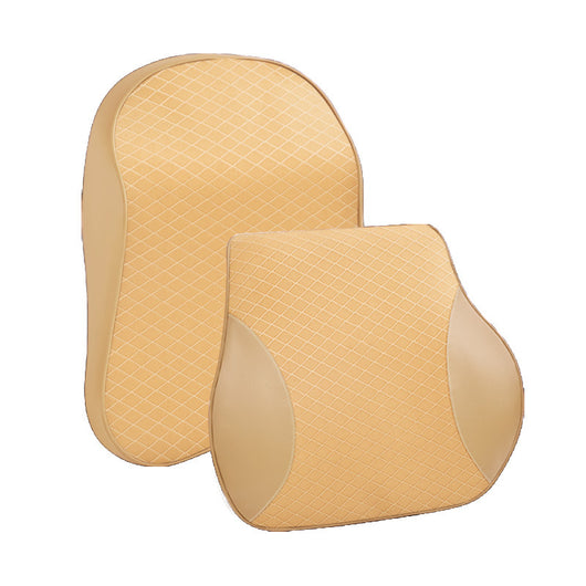 Almohada Cervical de Espuma Viscoelástica con Soporte Lumbar para Auto y Oficina - Image 3