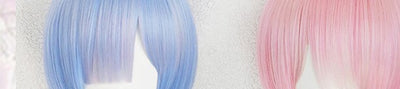 Peluca Rem - Cosplay de Anime Premium - Image 3