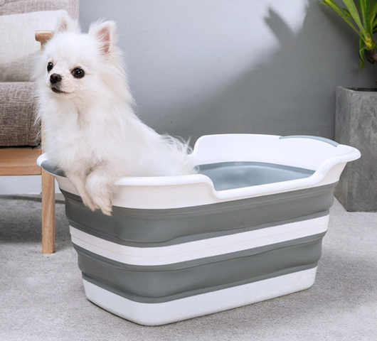 Bañera Plegable de Silicona para Bebés y Mascotas - Antideslizante - Image 5