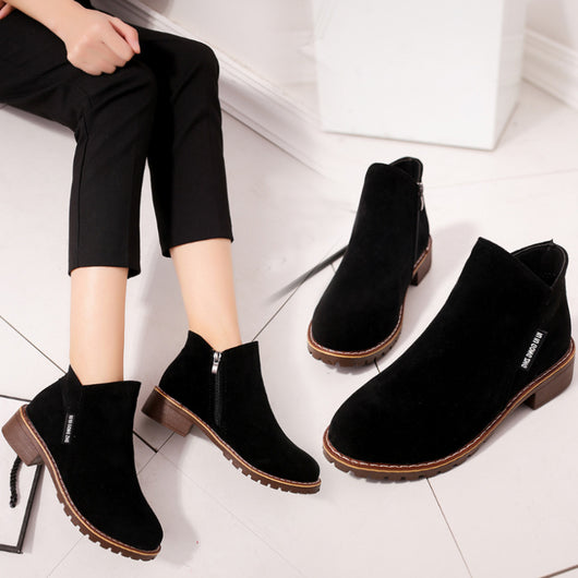 Botas Martin de Terciopelo Plus - Image 2