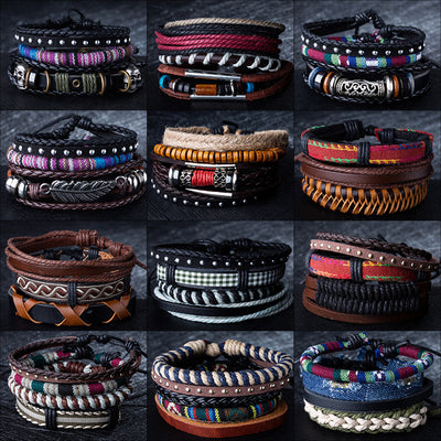 Pulsera Étnica Artesanal Multicapa - Image 13