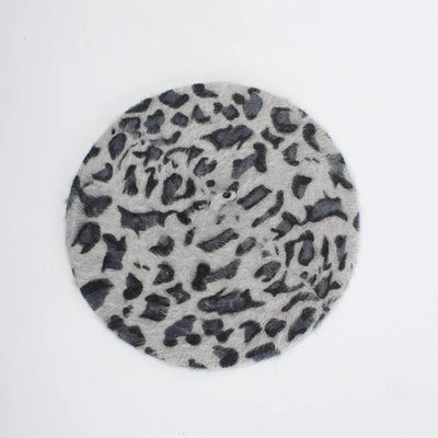 Boina Retro Leopardo Artista - Estilo Versátil e Icónico - Image 4