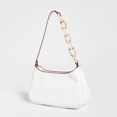 Bolso Baguette de Acrílico con Cadena - Cartera Pequeña para Hombro - Image 17