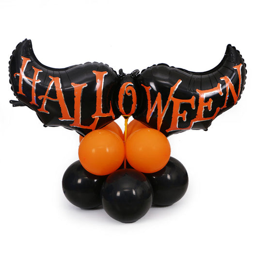 Globos de Decoración Halloween con Calabazas, Murciélagos y Helio - Image 3