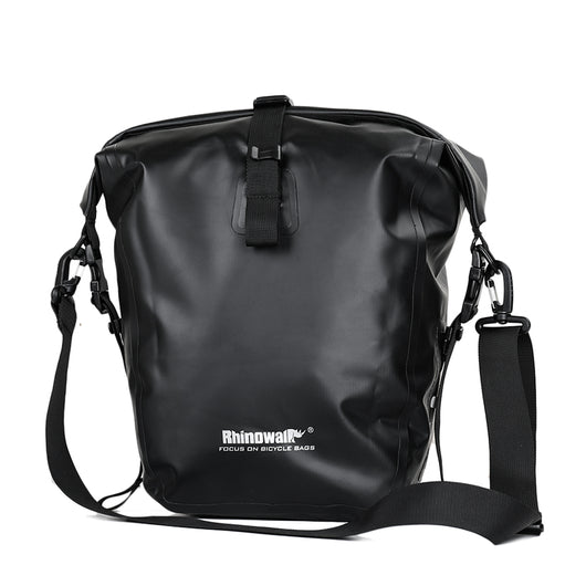 Juego de Alforjas Impermeables para Bicicleta - Canasta Delantera y Mochila Trasera - Image 9