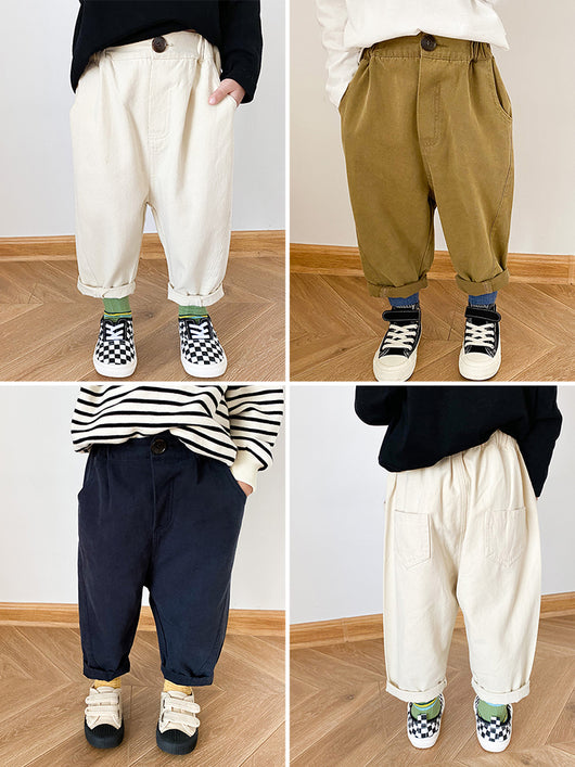 Pantalones de Vestir Bicolor: Diseño Moderno con Costados Rizados
