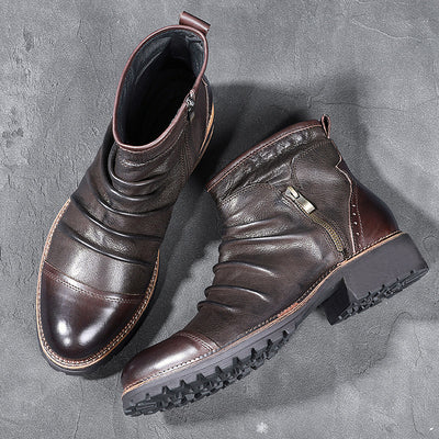 Botas Vaqueras de Cuero Premium - Estilo Martin Clásico - Image 4