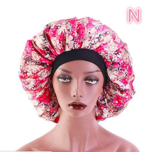 Gorro de Seda Satinada para Dormir - Bonnet Nocturno Estampado - Image 18