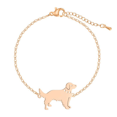 Pulsera de Acero Inoxidable con Dije de Perro Pug - Joya Fashionable y Adorable - Image 6