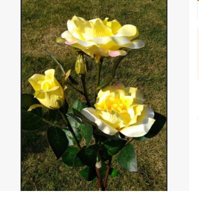 Lámpara Solar Rosa con 3 LED - Luz de Jardín Recargable por Energía Solar - Image 10