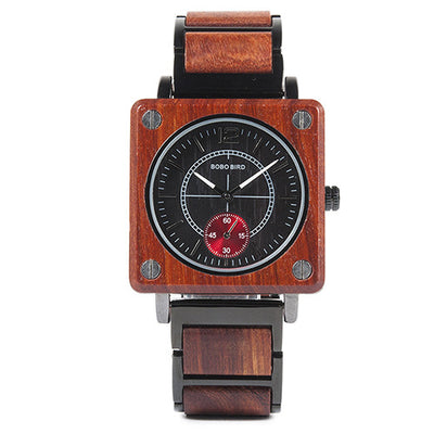 Reloj de Pareja Cuadrado Multifuncional de Cuarzo - Image 15