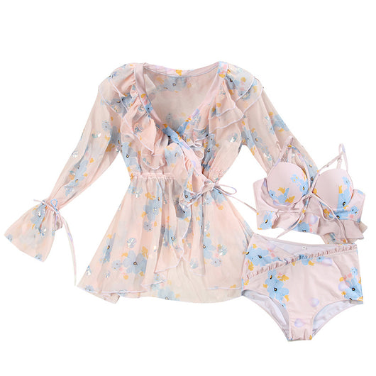 Blusa de Baño Chiffon con Abertura Lateral - Image 9
