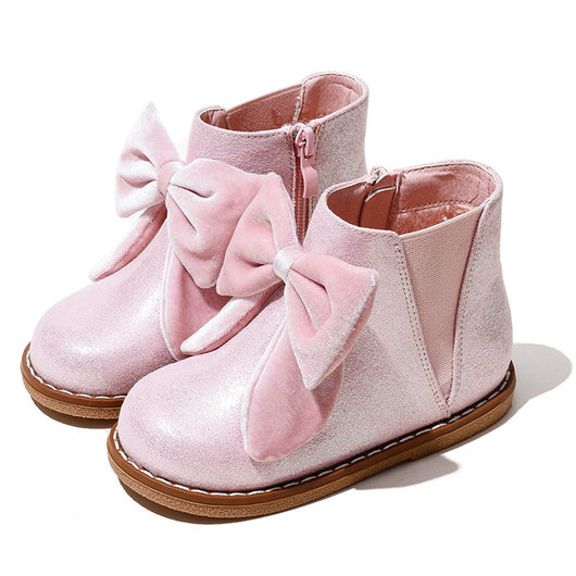 Botines Cortos Niña Estilo Británico con Cierre - Image 12