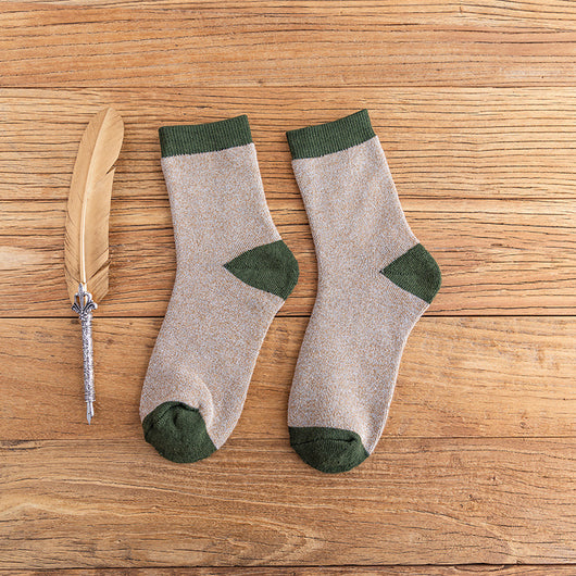 Calcetines Térmicos para Hombre - Algodón Grueso Doble Terry Caña Media - Image 12