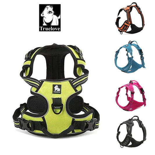 Arnés Reflectante para Perros Acolchado de Nylon - Seguridad Todo Clima - Image 2