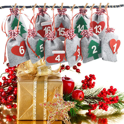 Paquete de Regalos Navideños con Bolsillo Portátil - Image 5