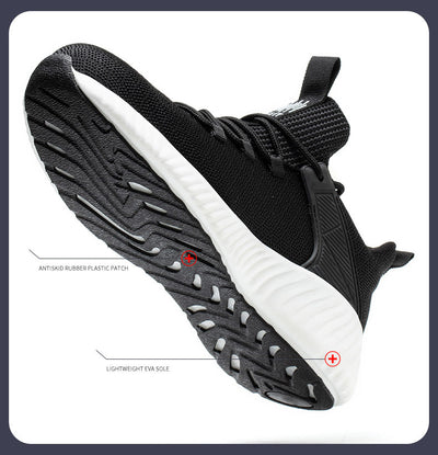 Zapatos de Seguridad Tejidos Voladores - Antiaplastamiento y Antipunzada - Image 17