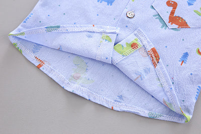 Conjunto Infantil Playera Manga Corta Estampado Dinosaurios - Image 13