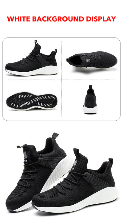Zapatos de Seguridad Tejidos Voladores - Antiaplastamiento y Antipunzada - Image 28