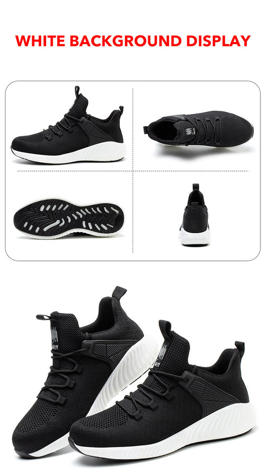 Zapatos de Seguridad Tejidos Voladores - Antiaplastamiento y Antipunzada - Image 28