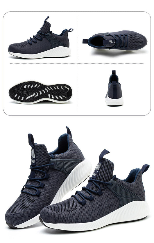 Zapatos de Seguridad Tejidos Voladores - Antiaplastamiento y Antipunzada - Image 30