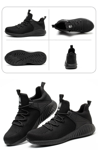 Zapatos de Seguridad Tejidos Voladores - Antiaplastamiento y Antipunzada - Image 31