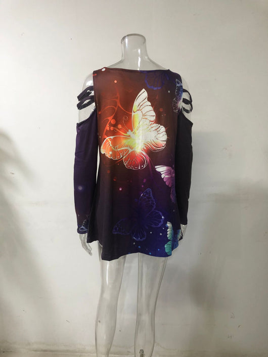 Blusa Suelta de Manga Larga con Cierre y Estampado para Mujer - Image 19
