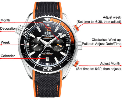 Reloj Automático de Acero Inoxidable con Esfera Luminosa para Hombre - Image 12