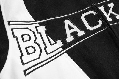 Chamarra Acolchada Hombre Estilo Americano con Letras Contraste - Image 14