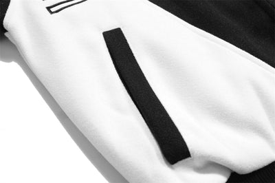 Chamarra Acolchada Hombre Estilo Americano con Letras Contraste - Image 15