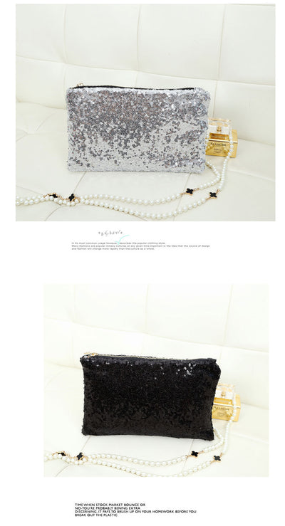 Bolso de Moda Leopardo con Lentejuelas - Versátil y Elegante - Image 12