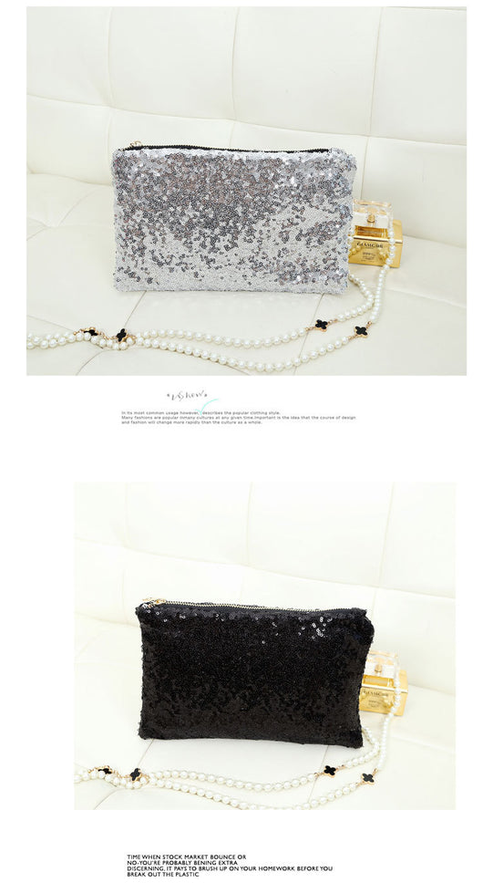 Bolso de Moda Leopardo con Lentejuelas - Versátil y Elegante - Image 12