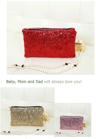 Bolso de Moda Leopardo con Lentejuelas - Versátil y Elegante - Image 13