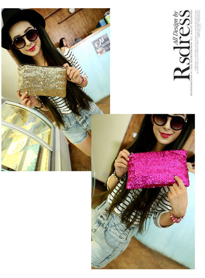 Bolso de Moda Leopardo con Lentejuelas - Versátil y Elegante - Image 18