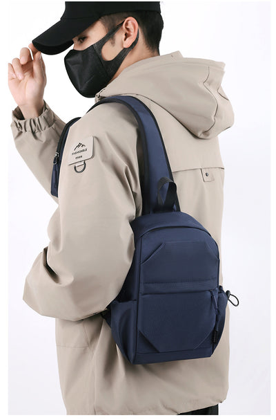 Mochila Pecho Oxford para Hombre - Bolsa Cruzada Funcional - Image 31