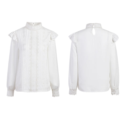 Conjunto de Moda Lisa Lamb: Chaleco, Camisa de Encaje y Blazer - Image 10