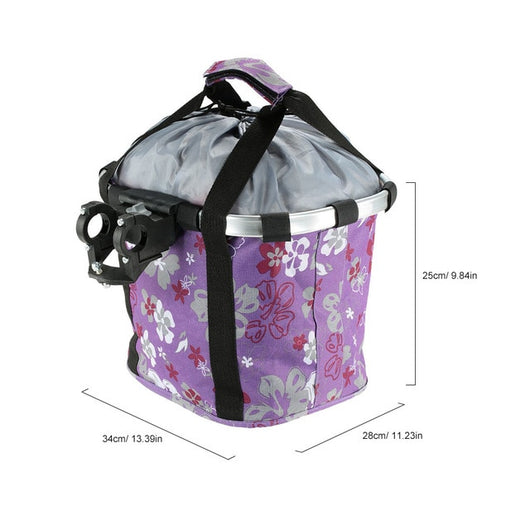 Canasta Delantera Plegable para Bicicleta de Montaña S41 46 con Liberación Rápida - Image 6