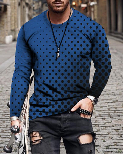 Camiseta Hombre Cuello Redondo Ajustada con Estampado de Letras - Image 24