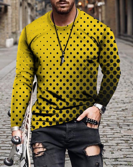 Camiseta Casual Slim Fit con Estampado de Letras para Hombre - Image 20