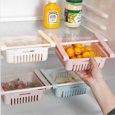 Cesta Organizadora de Refrigerador Extensible Multiuso para Cocina - Image 12