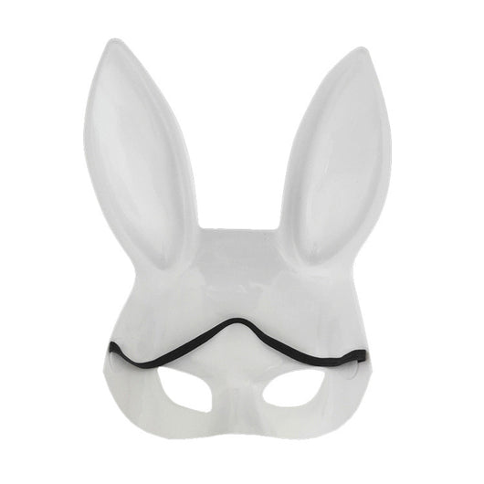 Máscara Facial Negra con Orejas de Conejo - Estilo Fashion - Image 19