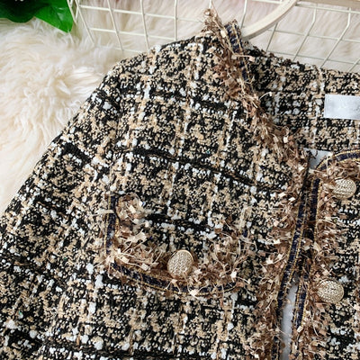 Blusa Corta Otoño Temperamento Celebridad - Image 15
